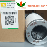Lọc tách dầu Sanfam SA254 dùng cho máy nén khí trục vít hitachi 7,5kw