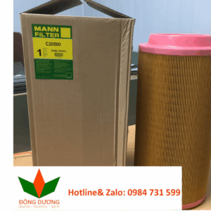 Lọc khí MANN FILTER C20500 dùng cho máy nén khí trục vít 75kw