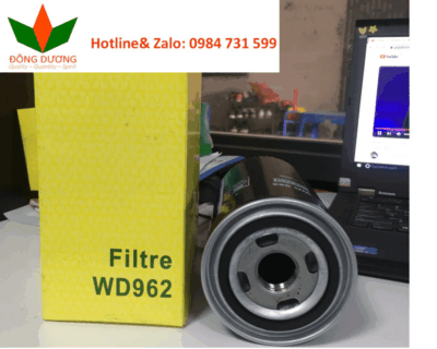 Lọc dầu máy nén khí trục vít có dầu MANN FILTER WD962