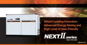 Máy nén khí Hitachi 132kw model OSP-132M5AN2 (Model tiêu chuẩn)