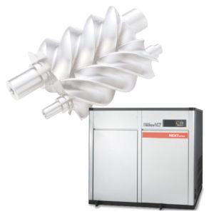 Máy nén khí trục vít ngâm dầu Hitachi Next Series 55-160Kw
