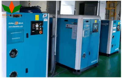 Máy nén khí trục vít Hanshin GRH3 - 75A (55KW) - Ảnh 2