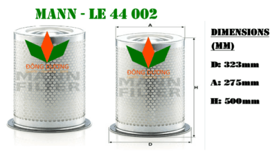 Lọc tách dầu Mann 494145311 - Ảnh 2