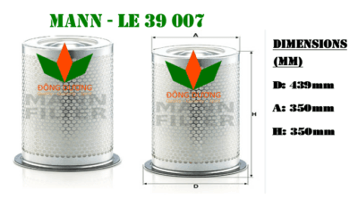 Lọc tách dầu Mann 4930452241 - Ảnh 2