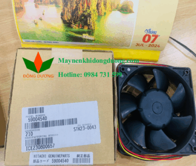 Quạt làm mát máy nén khí HITACHI 59004540 - Ảnh 3
